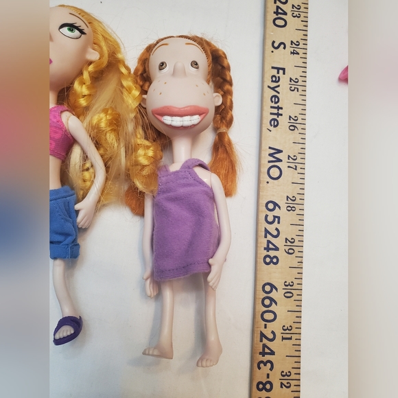 :*4 Vintage Viacom 1999 The Wild Thornberrys Eliza darwin donnie debbie Dolls 7" - Picture 10 of 16